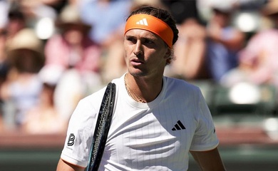 Alexander Zverev và "canh bạc" thay đổi lối chơi tại quần vợt Indian Wells: Khi ngôi sao chấp nhận trả giá để vươn tới Grand Slam