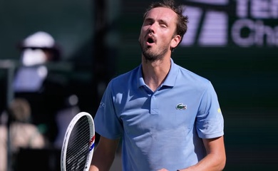 Cú sốc quần vợt Monte Carlo 2026: Daniil Medvedev thua "trắng" 0-6, 0-6 trước Berrettini trong trận đấu thảm họa