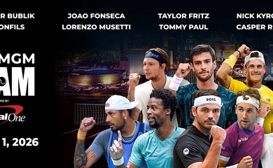 Tiền thưởng 1 triệu đô la: Las Vegas gây sốc với giải quần vợt MGM Slam