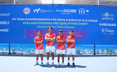 Khai mạc ITF Team Championships U14 tại Phan Thiết: Quần vợt Việt Nam là hạt giống số 1 và tham vọng vươn tầm châu lục