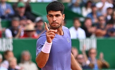 Carlos Alcaraz và "chuỗi thắng 14-0": Bản lĩnh số 1 quần vợt thế giới trước thử thách tại Indian Wells