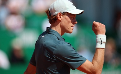 Quần vợt Monte Carlo Masters 2026: Jannik Sinner "vượt rào" thành công và cuộc viễn chinh chinh phục mặt sân đất nện