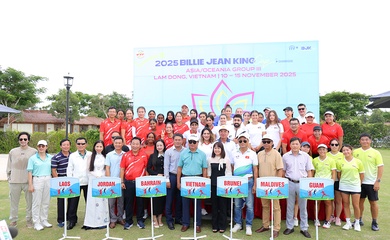 Việt Nam khai mạc Giải Quần vợt quốc tế Billie Jean King Cup Nhóm III: Cơ hội thăng hạng và tuyên bố vị thế mới 