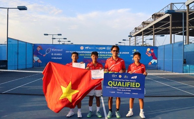 Đội nam Việt Nam vô địch giải quần vợt U14 ITF: Khi thế hệ trẻ khẳng định giá trị đầu tư bền vững