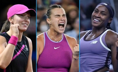 Bộ ba hàng đầu hướng đến vinh quang Grand Slam, Sabalenka nhắm đến danh hiệu quần vợt Australian Open thứ 3