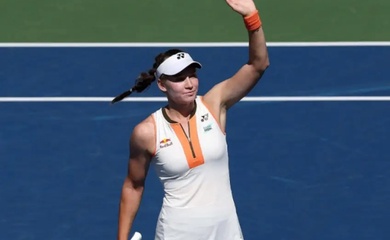 "Máy giao bóng" Elena Rybakina phô diễn sức mạnh, khẳng định vị thế ứng viên vô địch giải quần vợt Úc mở rộng