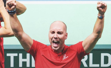 'Mr. Davis Cup' Darcis dẫn dắt tuyển quần vợt Bỉ tìm kiếm vinh quang tại Bologna