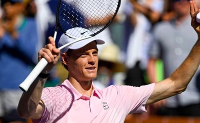 Quần vợt Miami Open 2026: Jannik Sinner thắng áp đảo ngày chào sân, hướng tới chiến tích lịch sử của Roger Federer