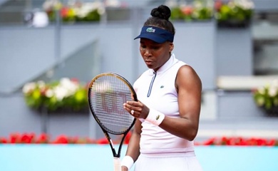 Quần vợt Madrid Open 2026: Venus Williams dừng bước, bài toán về giá trị thương mại của những "tượng đài"