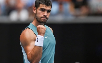 Màn trình diễn xuất sắc của Alcaraz giúp anh đánh bại Paul và giành vé vào tứ kết Giải quần vợt Úc mở rộng