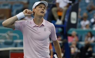 Jannik Sinner và bản lĩnh "vua lội ngược dòng": Giải mã sức hút thương hiệu tỷ đô tại quần vợt Miami Open