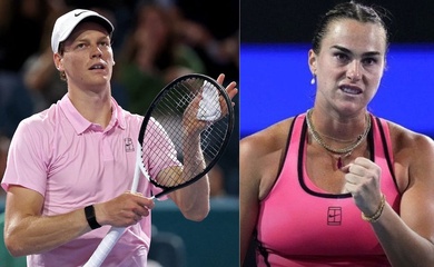 Sinner và Sabalenka trước ngưỡng cửa lịch sử quần vợt: Giải mã sức hút của "Cú đúp Ánh nắng" sau 10 năm chờ đợi
