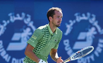 Medvedev hủy diệt hạt giống số 1 tại quần vợt Dubai: Cơ hội phá bỏ "lời nguyền" kỳ lạ nhất sự nghiệp