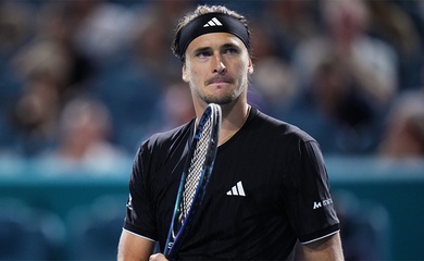 Đại chiến Zverev vs Sinner tại bán kết quần vợt Miami Open: Khi những người vừa lập cột mốc mới đối đầu vì ngôi vương
