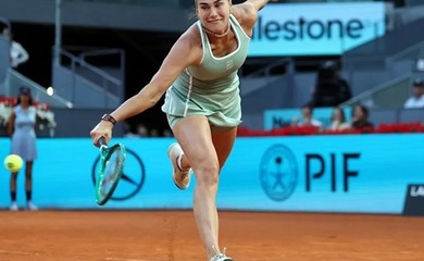 Quần vợt Madrid Open 2026: Aryna Sabalenka lội ngược dòng trước Naomi Osaka và bài toán quản trị bản lĩnh ngôi sao