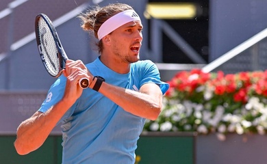 Quần vợt Madrid Open 2026: Zverev khẳng định vị thế hạt giống và "địa chấn" mang tên Blockx