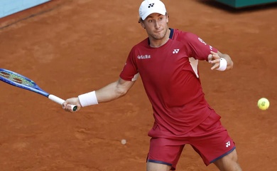 Quần vợt Madrid Open 2026: Casper Ruud và bài toán quản trị khủng hoảng trước "ngưỡng cửa tử" của Tsitsipas