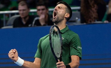 Djokovic biến Sinner thành cựu vương để thắp sáng hy vọng giành Grand Slam quần vợt thứ 25 tại Úc mở rộng