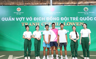 Tưng bừng khai mạc Giải Quần vợt Đồng đội Trẻ Quốc gia – Tranh Cúp Bia Löwen 2025