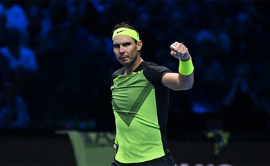 Kết quả tennis mới nhất 23/11: Vì sao Nadal đấu ATP Finals kém xa Grand Slam?