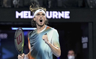 Kết quả tennis Australian Open mới nhất 26/1: "Thần Hy Lạp" hủy diệt "thần đồng Ý"