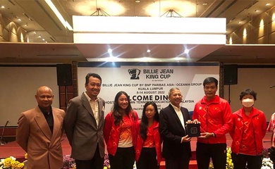 Tennis Việt Nam thua Hong Kong ở Billie Jean King Cup 2022