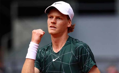 Jannik Sinner tại vòng đầu giải quần vợt Roland Garros 2026: Số 1 thế giới sẽ khẳng định sức mạnh