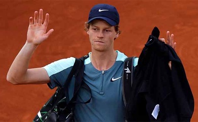 Quần vợt Rome Masters 2026: Jannik Sinner và Alexei Popyrin tái đấu vì tấm vé vào vòng 16 đơn nam