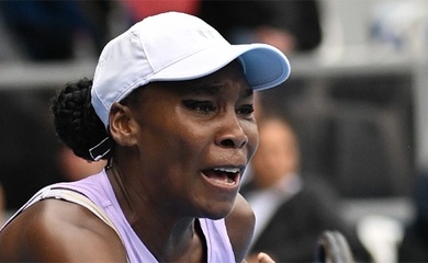 Venus Williams sẵn sàng cho thử thách tại Giải quần vợt Úc mở rộng ở tuổi 45