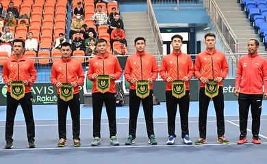 Kết quả tennis ngày 5/2: Việt Nam dừng bước trước Indonesia ở vòng loại Davis Cup