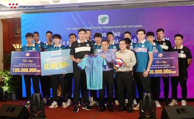 Bóng chuyền Nam TPHCM vô địch Hạng A Quốc gia 2025: Xứng đáng nhận "mưa tiền thưởng"