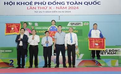 Đội tuyển Vovinam học sinh TPHCM giành ngôi đầu toàn đoàn Hội khoẻ Phù Đổng toàn quốc 2024