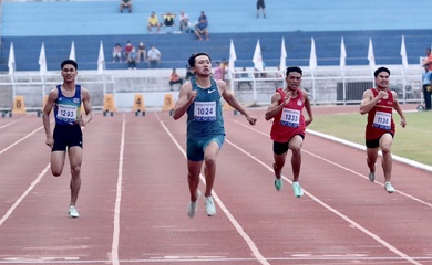 Thần đồng điền kinh Thái Lan Puripol Boonson lập thông số chạy 100m “cực khủng” trước SEA Games 32