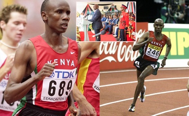 Nhà vô địch chạy 800m giữ chức “tổng quản” bảo vệ an ninh cho tổng thống Kenya