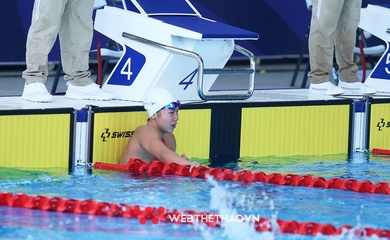 Ánh Viên không hoàn thành nội dung bơi đang giữ kỷ lục quốc gia