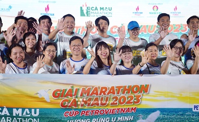 Cà Mau Marathon 2023 lắng đọng, vỡ òa trong những khoảnh khắc đẹp
