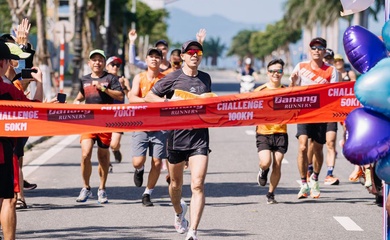 Chàng trai Đà Nẵng chạy 100km dưới 8 giờ 30 phút
