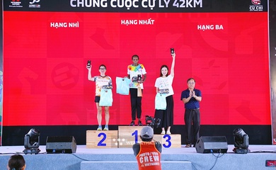 Mitsubishi Motors Vietnam Cu Chi City Trail 2024 vinh danh các chân chạy xuất sắc