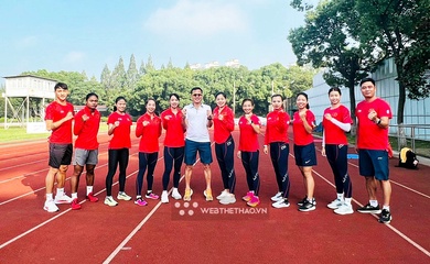 Tuyển điền kinh Việt Nam hội quân đông đủ, sẵn sàng đến Hàng Châu tranh tài Asiad 19