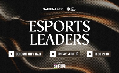 Giải thưởng quốc tế Esports Leaders Honours 2026 gọi tên hàng loạt “ông lớn” ngành thể thao điện tử