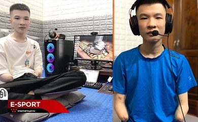 Khiếm khuyết hai tay, nam streamer vẫn đạt rank cao PUBG Mobile