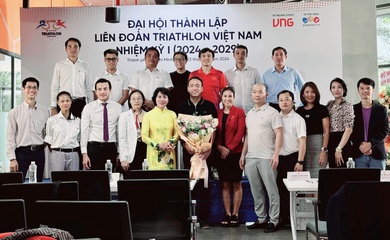 Liên đoàn Triathlon Việt Nam có chủ tịch đầu tiên, đặt mục tiêu từ SEA Games đến Asiad