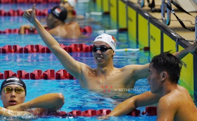 Nguyễn Huy Hoàng vô đối 3 cự ly, tuyển Việt Nam giành 11 HCV giải bơi châu Á nhóm tuổi 2024