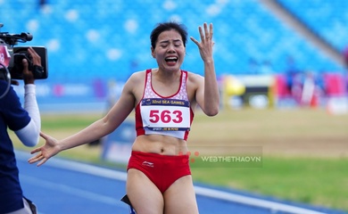 Kỷ lục gia SEA Games Nguyễn Thị Huyền cùng tổ chạy 400m dự giải điền kinh vô địch châu Á 2023
