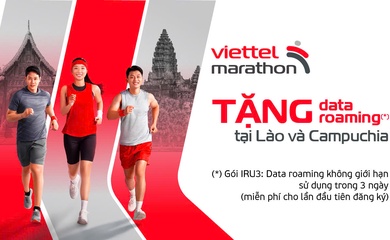 Viettel tặng data roaming cho vận động viên tham gia giải chạy Viettel Marathon 2024