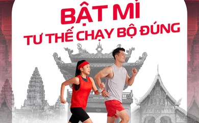 Tư thế chạy bộ đúng cách cho VĐV dự Viettel Marathon