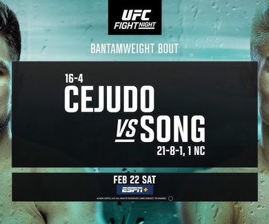 Kết quả UFC: Henry Cejudo vs. Song Yadong