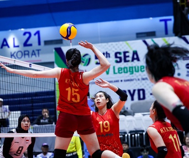 Lịch thi đấu bóng chuyền nữ SEA V.League ngày 2/8: Tâm điểm Việt Nam vs Philippines