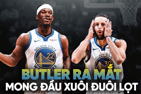 Jimmy Butler chào sân Golden State Warriors: Hy vọng "đầu xuôi, đuôi lọt"