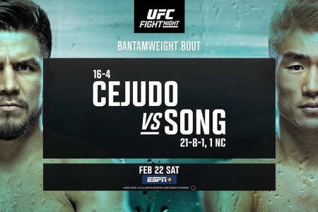 Kết quả UFC: Henry Cejudo vs. Song Yadong